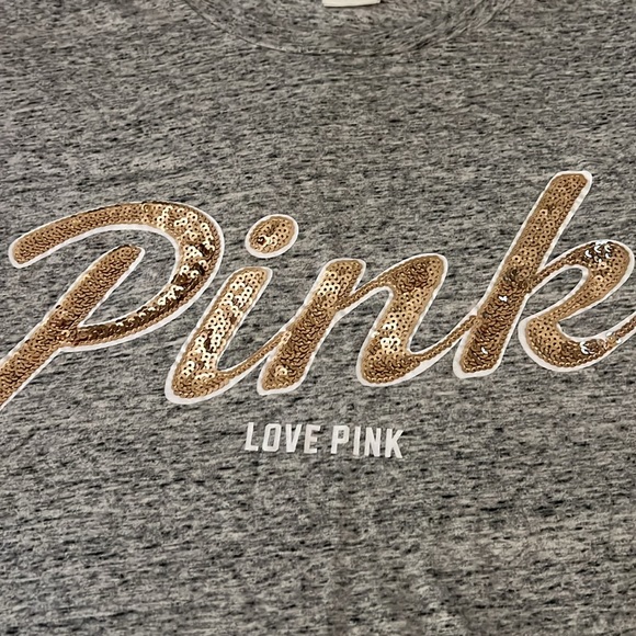 VS Pink sequins logo tee - Picture 2 of 5